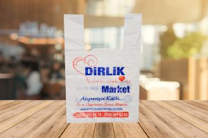 baskılı atlet poşet